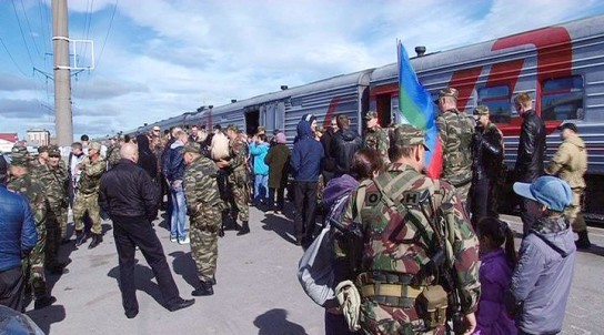 Бойцы воркутинского ОМОН вернулись домой