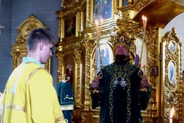 Владыка благословил жешартцев