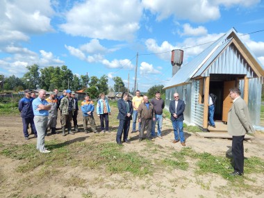 В Ношуле торжественно открыли станцию по очистке воды
