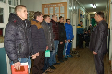 Первая группа новобранцев из Прилузья отправилась в Вооружённые Силы России