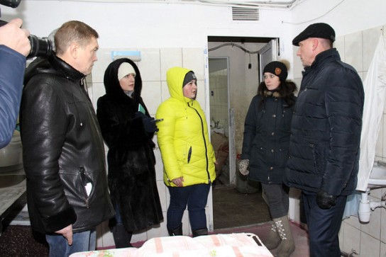 Воркутинский приют для бездомных животных посетил мэр города