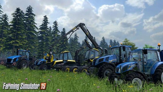 Farming Simulator 2015: хорошо в деревне летом!