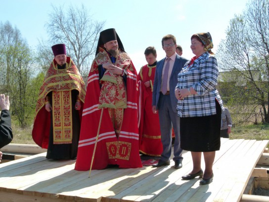 В поселке Оквад освящена часовня