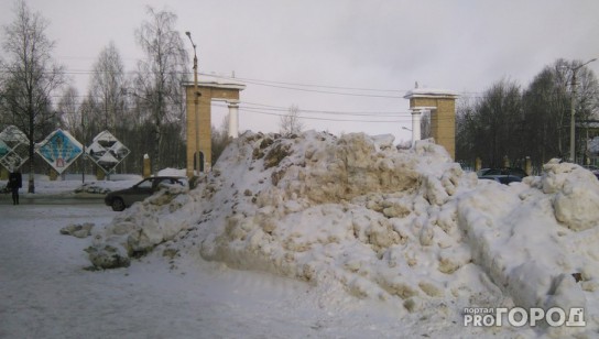 Ухтинцы недовольны уборкой снега