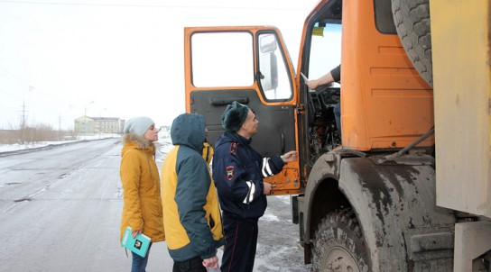 В Воркуте большегрузы оказались под прицелом