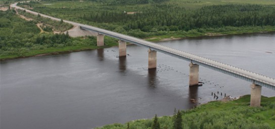 На дороге Усинск - Харьягинский произведут ремонт покрытия на четырёх мостах