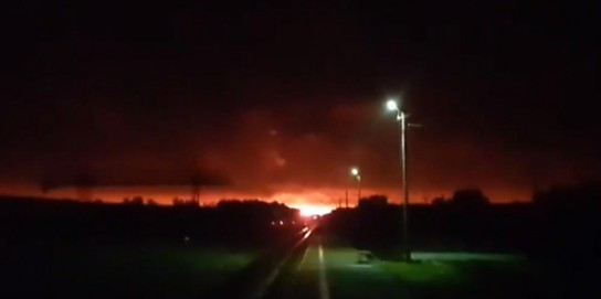 Взрыв на газопроводе