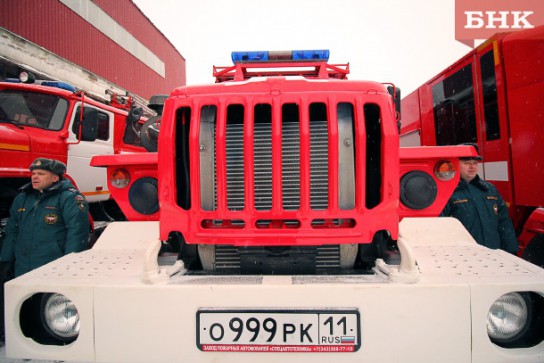 Ухтинский пожарный гарнизон получит  автоцистерну, которую только начали испытывать в России 